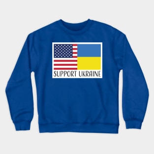 Support Ukraine - USA Crewneck Sweatshirt